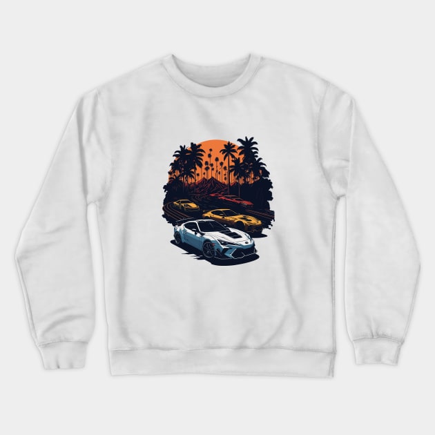 Toyota GR86 Classic Car Crewneck Sweatshirt by Cruise Dresses